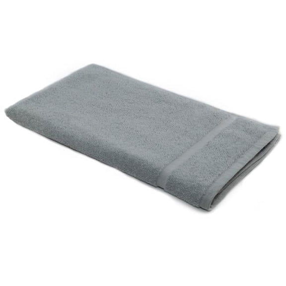 GS Collection Bleach Proof Salon Hand Towels, Silver & Gray - Pack of 12