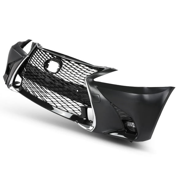 GS F-Sport front bumper + Foglight Fit for 2006-2013 Lexus IS IS250 IS350 conversion