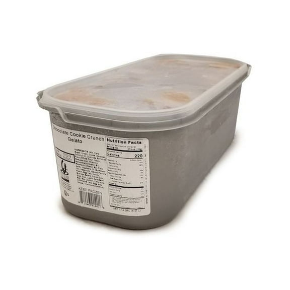 GS Gelato Chocolate Cookie Crunch Gelato, 4.31 Liter