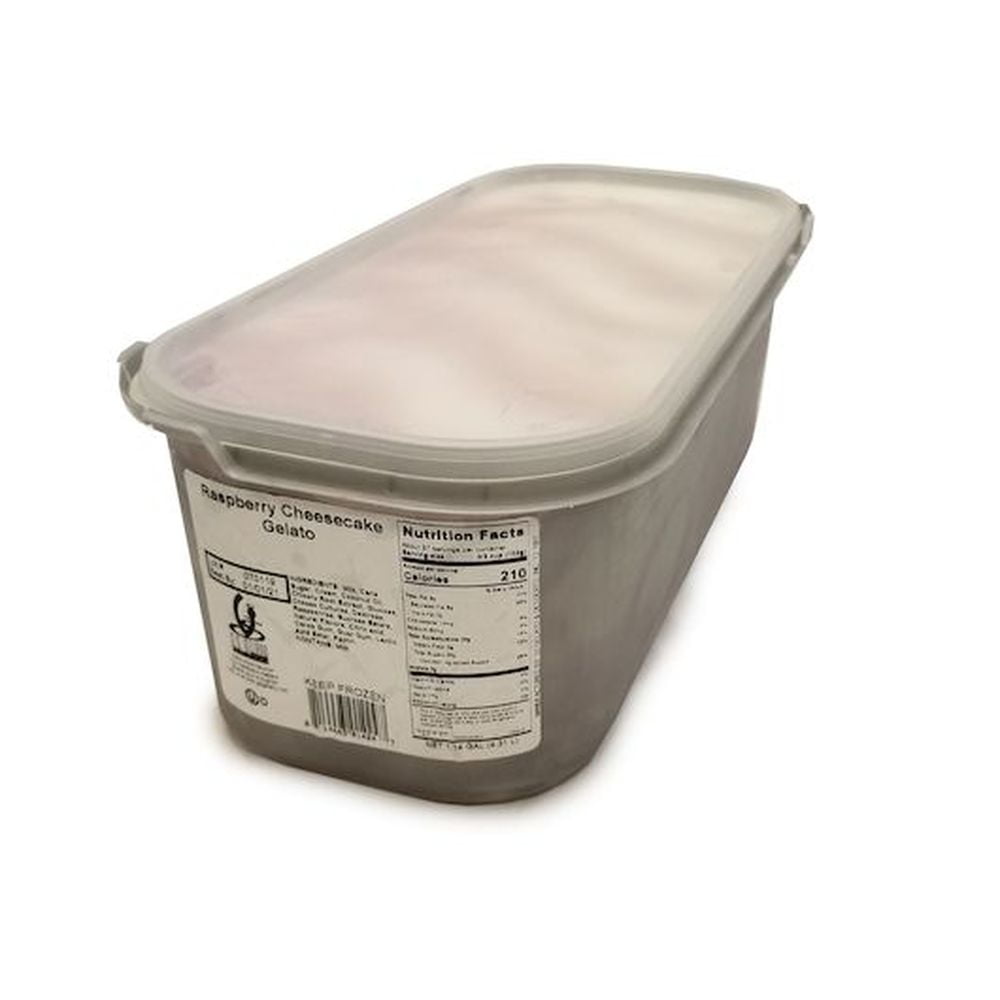 GS Gelato Raspberry Cheesecake Gelato, 4.31 Liter