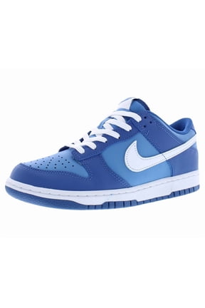 Dunk Low Leather GS Boys Shoes Size 6, Color: Dark Marina Blue/White