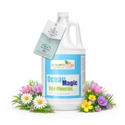 GS Plant Foods Ocean Magic Sea Minerals Liquid Soil Mineral Supplement, 1 Gallon