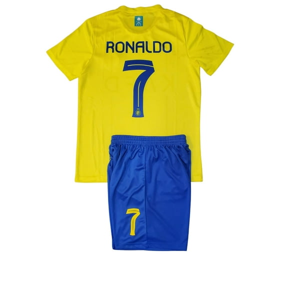 GS Ronaldo #7 Men's Al Nassar Home Set 23/24 - Small