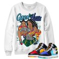 GS 'Six Championships' 1s DopeSkill Crewneck Sweatshirt Queen Of Hustle