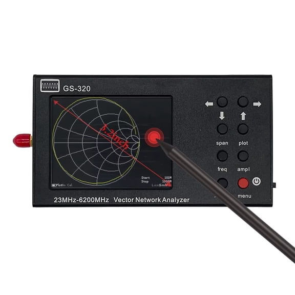GS320 Vector Network Analyzer 23MHz-6.2GHz Antenna Analyzer ,Accurate Testing