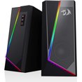 GS520 RGB Desktop Speakers, 2.0 Channel PC Computer Stereo Speaker with