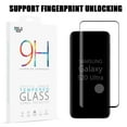 thumbnail image 1 of GSA 9H Tempered Glass for the Samsung Galaxy S20 Ultra - Black Border, 1 of 4