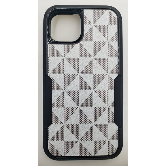 GSA Adventurer Heavy Duty Dropproof Gray Triangles Case For iPhone 13 (6.1")