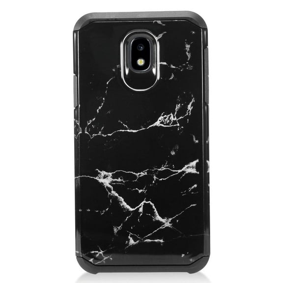 GSA Astronoot Marble Hybrid Case For Samsung Galaxy J7 (2018), J737 Black