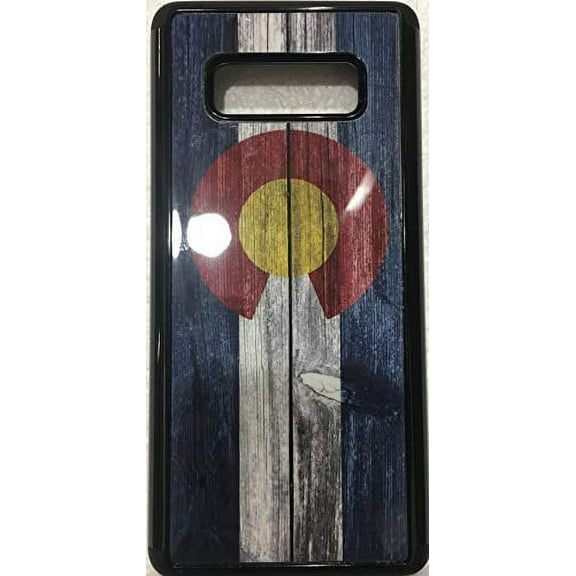 GSA Blue Wood Colorado Flag Case for the Samsung Galaxy Note 8 ONLY