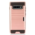 thumbnail image 1 of GSA Brushed Case w/CC Slot for Samsung Galaxy S10 Plus (6.4") - Rose Gold, 1 of 1