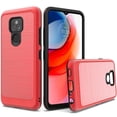 thumbnail image 1 of GSA Brushed Case w/Edge for Moto G Play 2021, XT2093 - Red, 1 of 3