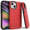 thumbnail image 1 of GSA Brushed Edged Case for iPhone 13 (6.1") Red, 1 of 1