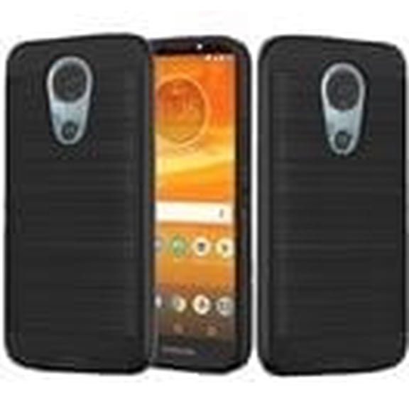 GSA Brushed Hybrid Case For Motorola Moto E5 Supra E5 Plus XT1924 Black