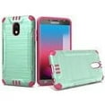 thumbnail image 1 of GSA Brushed Hybrid Case For Samsung Galaxy J7 (2018) & J737 Teal/Hot Pink, 1 of 1