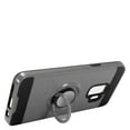 thumbnail image 1 of GSA Brushed Hybrid, w/Magnetic Ring Stand Case for Samsung Galaxy S9 - Gray/Black, 1 of 4