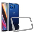 thumbnail image 1 of GSA Clear Transparent Hybrid Case For Motorola Moto One 5g Moto G 5g Plus - Clear PC & TPU, 1 of 1