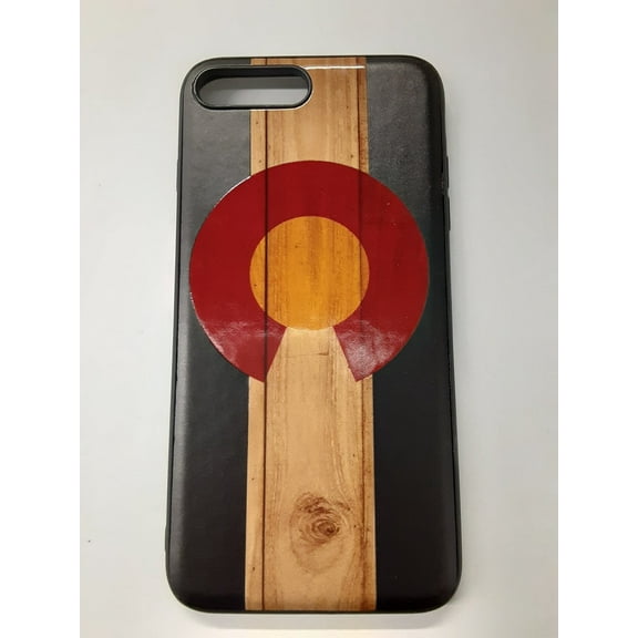 GSA Colorado Flag Wood Plank Candy Case For iPhone 8 Plus, 7 Plus & 6 Plus (5.5")