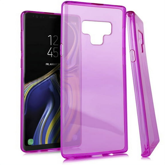 GSA Crystal Candy Skin Case for Samsung Galaxy Note 9 - Hot Pink