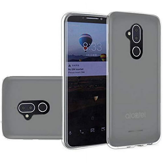 GSA Crystal Clear TPU Case For Alcatel 7 Folio/REVVL 2 Plus Clear