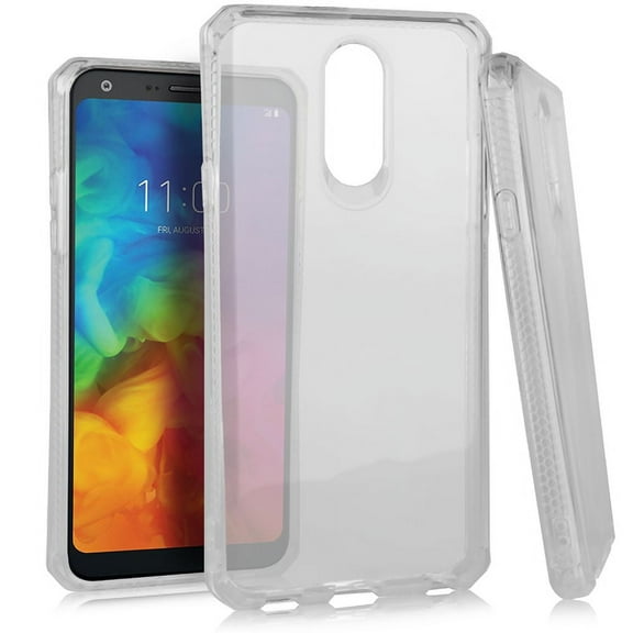 GSA Deluxe Bumper Case for LG Q7 Plus & Q7 Clear