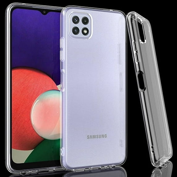 GSA Deluxe Flexible Candy Case for Samsung Galaxy A22, Boost Celero 5G Clear