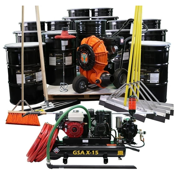 GoldStar Asphalt Seal Coating Diamond Bundle - Bests for High-Volume Contractors, Municipalities