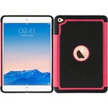 GSA Dots Hybrid Case For Apple iPad Mini 4, A1538 & A1550 Black/Hot Pink