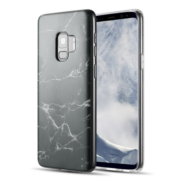 GSA Flexible Marble Candy Case for Samsung Galaxy S9 - Black
