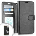 thumbnail image 1 of GSA Flip Leather Wallet Case For iPhone 11 Pro Max (6.5") - Black, 1 of 1