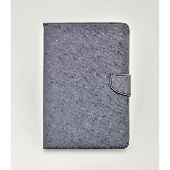 GSA Folio Flip Leather Case Cover For iPad Mini 4 A1538 & A1550 Black