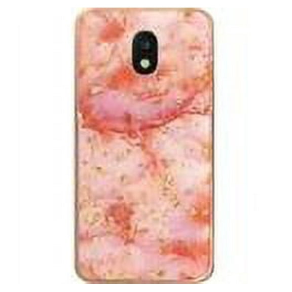 GSA Frozen Glitter Marble Candy Case For Samsung Galaxy J7 (2018), J737 - Pink