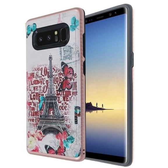 GSA Fused 3D Eiffel Tower Candy Case For Samsung Galaxy Note 8