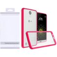 thumbnail image 1 of GSA Fused Hybrid Bumper Case For Samsung Galaxy J3 (2017) - Clear/Hot Pink, 1 of 1