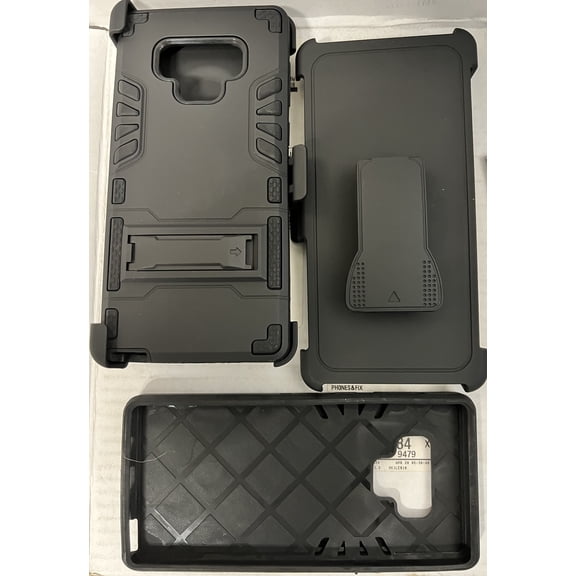 GSA Galaxy Holster Case w/Kickstand for Samsung Galaxy Note 9 - Black