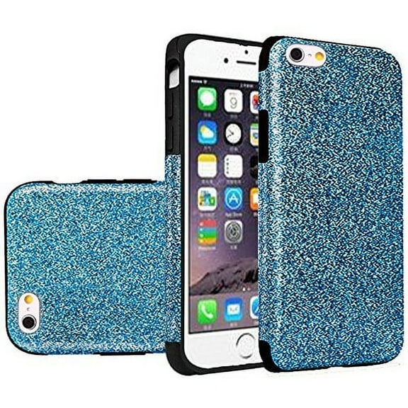 GSA Glitter Hybrid Case for the iPhone 6 Plus/6s Plus - Blue