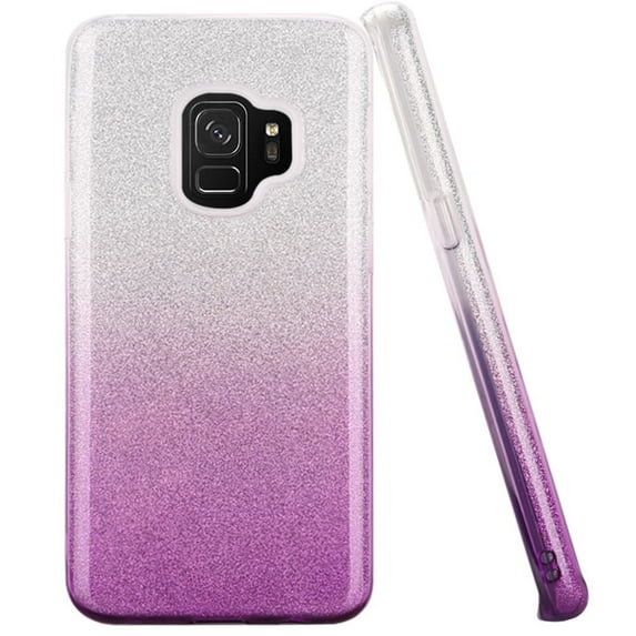 GSA Gradient Glitter Candy Case for Samsung Galaxy S9 - Purple