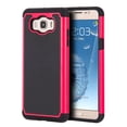 thumbnail image 1 of GSA Grippy Hybrid Case For Samsung Galaxy J7 (2015) - Black/Hot Pink, 1 of 4