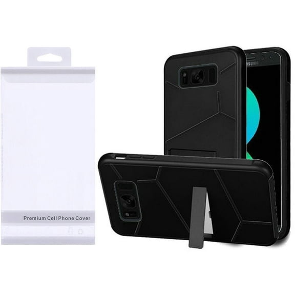 GSA Helix Hybrid Kickstand Case For Samsung Galaxy S8 Plus - Black