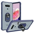 thumbnail image 1 of GSA Invisible Bumper Case w/Ring Stand for LG Aristo 5, Phoenix 5 - Clear/Blue, 1 of 6