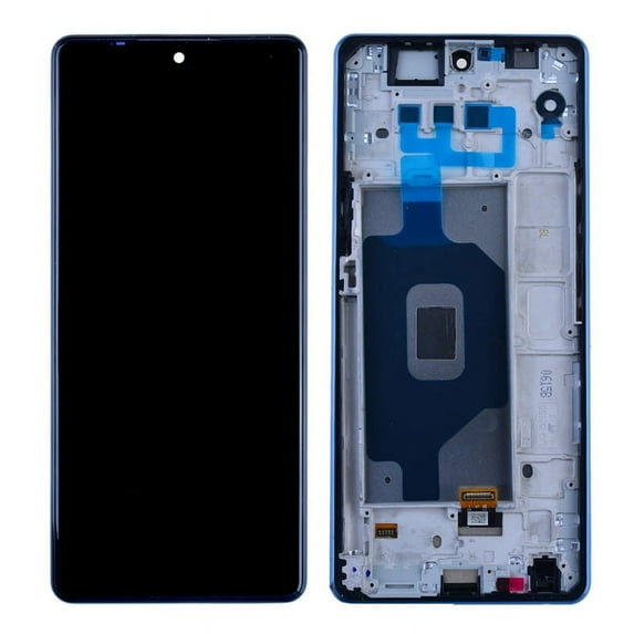 GSA LCD Screen Digitizer Assembly With Frame For LG Stylo 6 Q730 - Blue