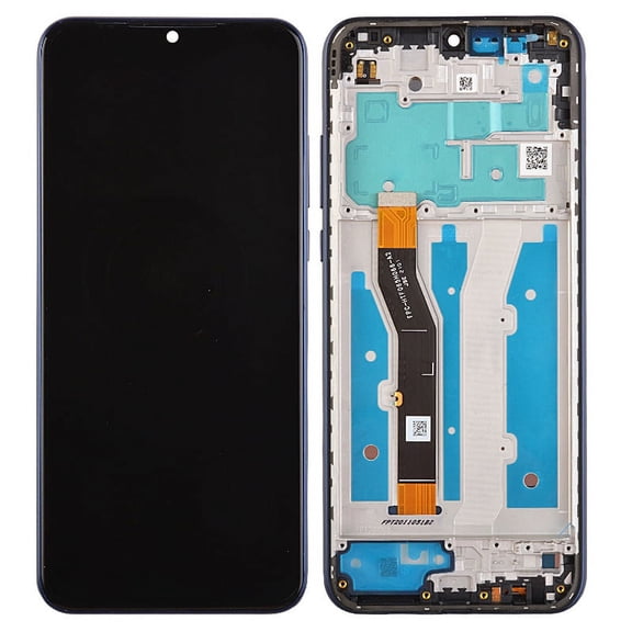 GSA LCD Screen Digitizer Assembly with Frame for Motorola Moto G Play (2021) XT2093 - Misty Blue