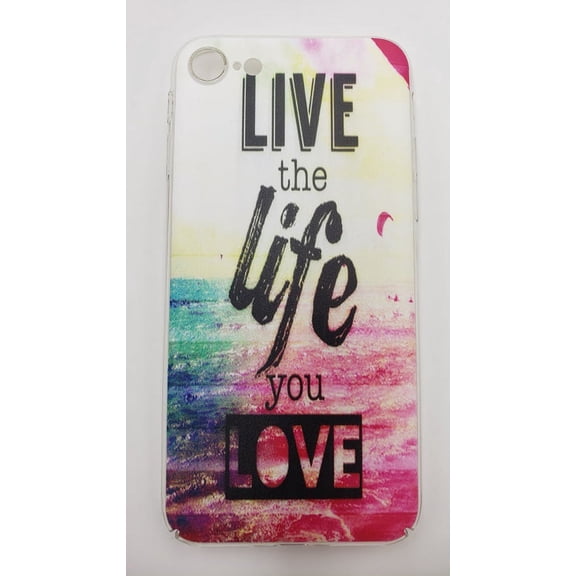 GSA "LIVE THE LIFE YOU LOVE" Candy Case For iPhone SE (2022-20), 8 & 7 (4.7")