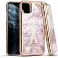 thumbnail image 1 of GSA Liquid Glitter Eiffel Tower Candy Case For iPhone 11 Pro Max - Rose Gold, 1 of 1