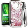 thumbnail image 1 of GSA Liquid Glitter Owl Candy Case For Motorola Moto E5 Cruise/E5 Play - Silver, 1 of 1