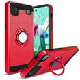 thumbnail image 1 of GSA Magnetic Ring Kickstand Hybrid Case Cover For LG K92 5g - Red, 1 of 1