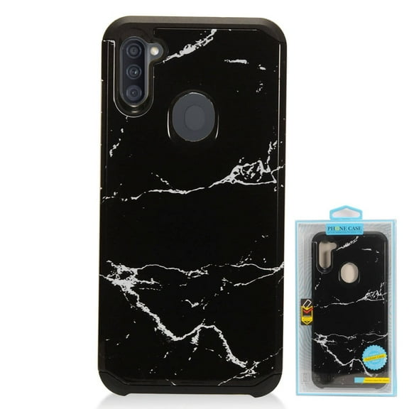GSA Marble Hard Case for Samsung Galaxy A11 - Black