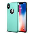 thumbnail image 1 of GSA Metallic Dual Hybrid Case For iPhone XS Max (6.5") - Teal, 1 of 20