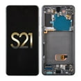 thumbnail image 1 of GSA OLED Screen Digitizer Frame for Samsung Galaxy S21 Phantom Gray, 1 of 1
