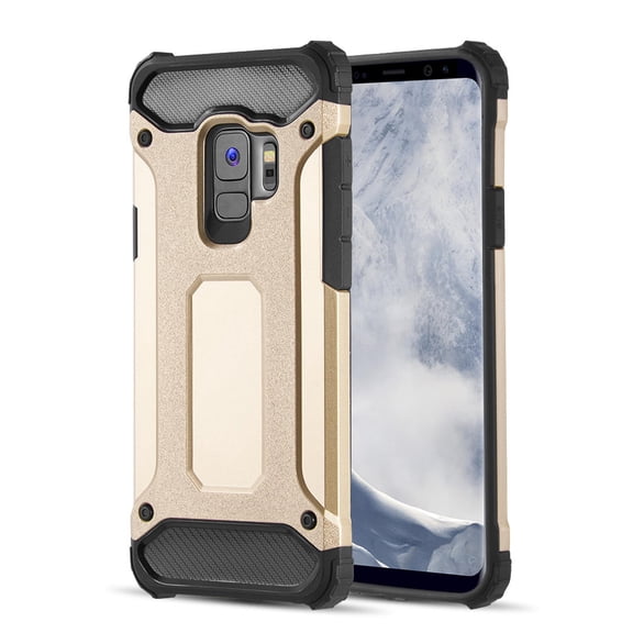 GSA Performance Dual Layer Hybrid Case for Samsung Galaxy S9 - Gold/Black